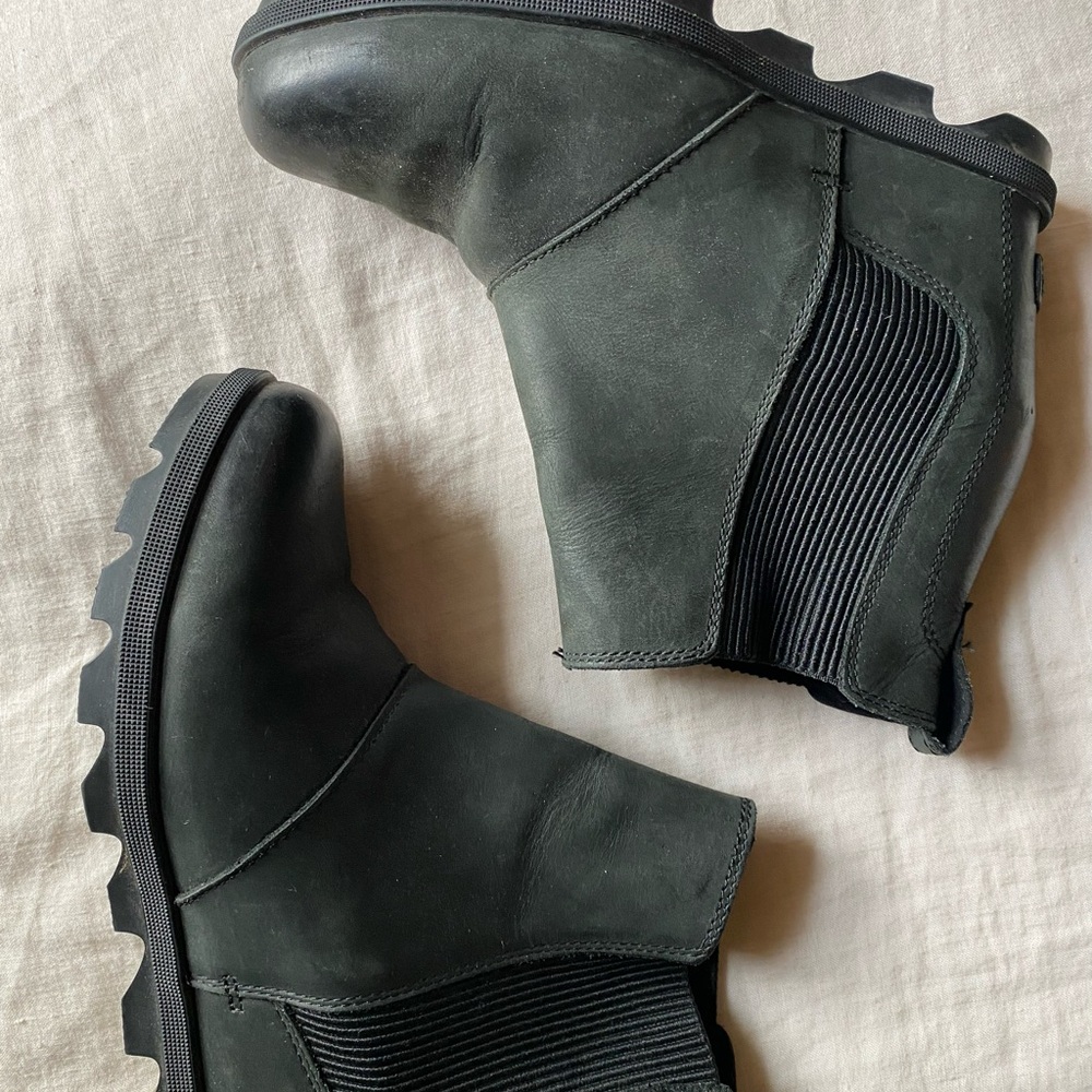 Sorel Women's Black Ankle Boots